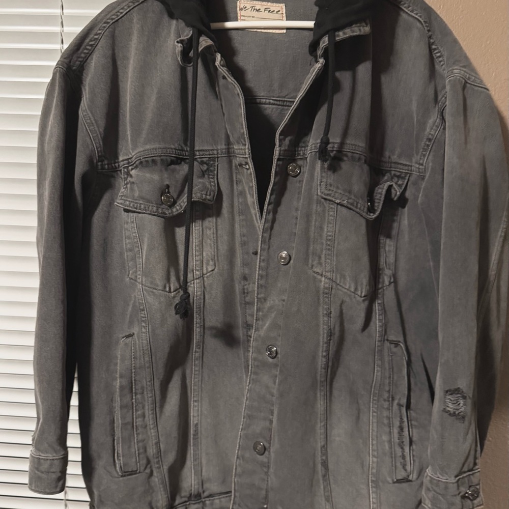 Gray Denim Jacket